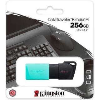 Kingston 256GB DataTraveler Exodia M USB 3.2 Gen 1 pendrive