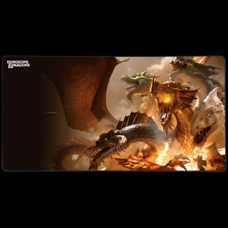 KONIX - DUNGEONS  DRAGONS "Tiamat" Gaming Egérpad 900x460mm, Mintás