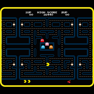 KONIX - PAC-MAN Gaming Egérpad 49x49x275mm, Mintás