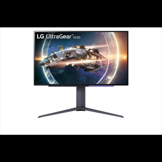 LG Gaming 240Hz OLED monitor 26.5" 27GR95QE, 2560x1440, 16:9, 200cd / m2, 0.03ms, 2xHDMI / DisplayPort / 3xUSB, Pivot