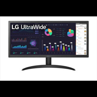 LG IPS monitor 25.7" 26WQ500, 2560x1080, 21:9, 250cd / m2, 5ms, 2xHDMI, HDR10, FreeSync