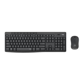 Logitech MK295 Silent vezeték nélküli billentyűzet + egér grafitszürke (920-009806)