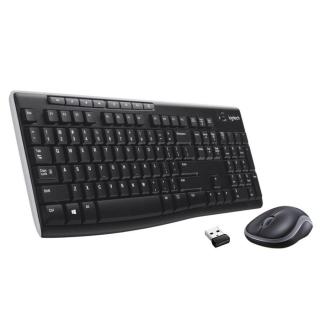 Logitech Wireless Desktop MK270 vezeték nélküli billentyűzet + egér (920-004526)