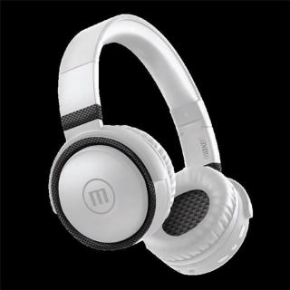 MAXELL Fejhallgató, BT-B52, headset, integrált mikrofon, Bluetooth  3.5mm Jack, Fekete-fehér