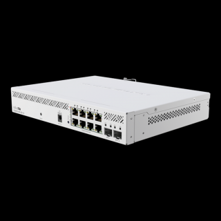 MIKROTIK Cloud Smart Switch 8x1000Mbps + 2x10000Mbps SFP + , Menedzselhető, Rackes - CSS610-8P-2S + IN