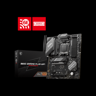 MSI Alaplap AM5 B650 GAMING PLUS WIFI AMD B650, mATX