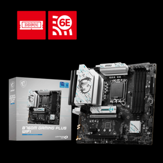 MSI Alaplap S1700 B760M GAMING PLUS WIFI Intel B760, mATX