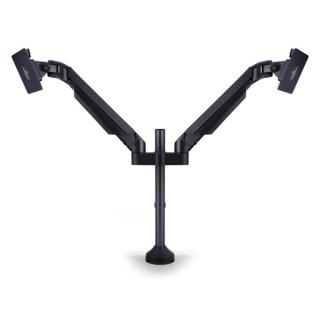 MULTIBRACKETS asztali rögzítő Gas Lift Dual, dönthető, forgatható 15-32", fekete