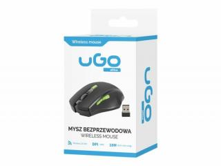NATEC UMY-1077 UGO wireless Optic mouse MY-04 1800 DPI, Black