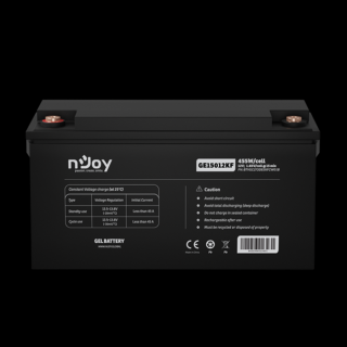 NJOY akkumulátor - GE15012KF (12V / 150Ah, T11, zárt, gondozás mentes, GEL)