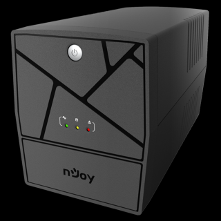 NJOY Szünetmentes 1000VA - Keen 1000 USB (4 Schuko, line-interaktív,fekete)