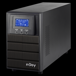 NJOY Szünetmentes ATEN PRO 2000, 2000VA, 1800W, Online, LCD display