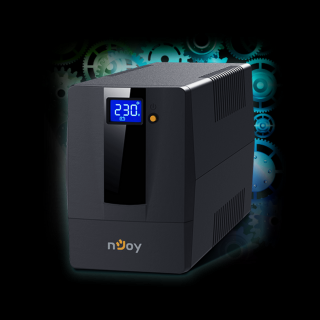 NJOY Szünetmentes + AVR Horus Plus 1000, 1000VA, 600W, Line-Interactice, LCD Touch display