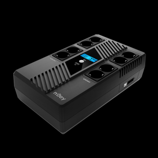 NJOY Szünetmentes Token 800, 600VA, 360W, Line-Interactive, USB