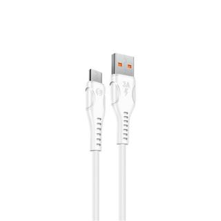 S-Link kábel  -  SL-X241  (2.4A, 12W, Gyorstöltés, Micro USB, 100cm adat + töltőkábel, fekete)