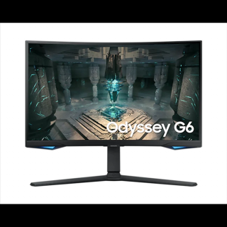 SAMSUNG Ívelt GamingSmart 240Hz VA monitor 27" G65B, 2560x1440, 16:9, 350cd / m2, 1ms, DP / 2xHDMI / 2xUSB / LAN / WiFi / BT, Pivot