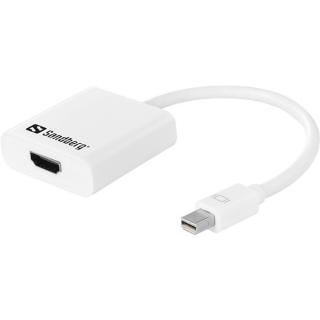 Sandberg Kábel Átalakító - Adapter MiniDP>HDMI