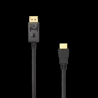 SBOX Kábel, CABLE DP Male - HDMI Male 2 m