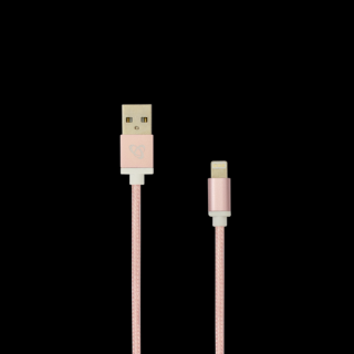 SBOX Kábel, CABLE USB A Male -> 8-pin iPh Male 1.5 m Rose gold - Blister