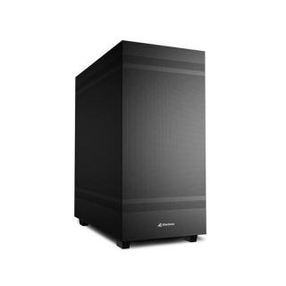 Sharkoon Számítógépház - Rebel C50 Black (fekete; 2x120 mm ventilátor, 2xUSB3.0; 1xUSB 3.2; I / O)