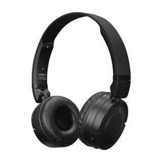 Snopy Fejhallgató Vezeték Nélküli - SN-XBK33 BATTY Black (Bluetooth / AUX / TF Card, hang.szab., mikrofon, fekete)
