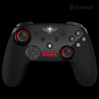 Spirit of Gamer Gamepad Vezeték Nélküli - Pro Gaming Bluetooth Nintendo Switch (Vibration, fekete)