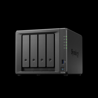 SYNOLOGY NAS 4 Fiókos AMD Ryzen R1600 2x2,6GHz, 20GB DDR4 ECC, 2x1GbE, 2xUSB3.2 - DS923 + 20G