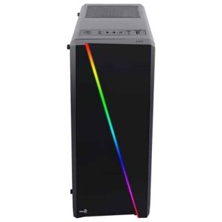 Számítógépház Aerocool Cylon Mini RGB mATX Fekete Akril üveg