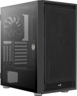 Számítógépház Aerocool Graphite v1 ATX Fekete Edzett üveg