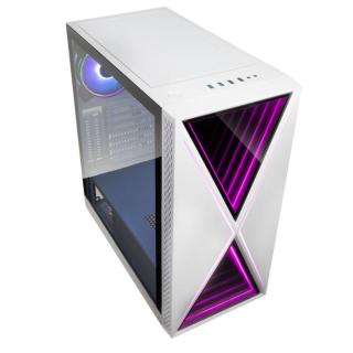 Számítógépház Kolink VOID X ARGB ATX Edzett üveg Fehér