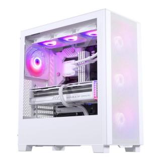 Számítógépház Phanteks XT Pro Ultra edzett üveg D-RGB, fehér