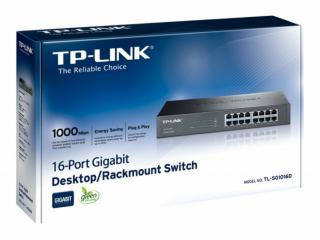 TP-LINK TL-SG1016D desktop Switch 16x10/100/1000Mbps energy-efficient technol.