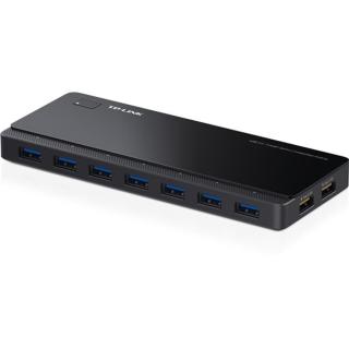 TP-LINK USB 3.0 HUB 7 Portos + 2xtöltési csatlakozás, UH720