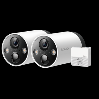 TP-LINK Wireless Kamera Cloud beltéri / kültéri éjjellátó, TAPO C420S2(2-PACK)