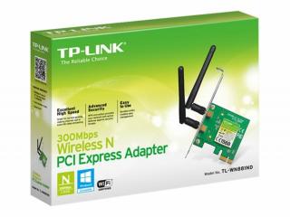 TPLINK TL-WN881ND TP-Link TL-WN881ND 300Mbps Wireless N PCI Express Network Adapter