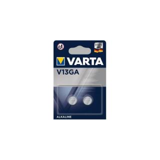 Varta V13GA gomb (LR44 / AG13 / A76) alkáli elem 2db bliszter