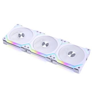 Ventilátor Lian Li UNI FAN SL120 V2 RGB PWM 12cm Fehér 3db-os