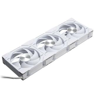 Ventilátor PHANTEKS  D30 PWM Regular Airflow D-RGB L 12cm, 3 darabos szett,  Fehér