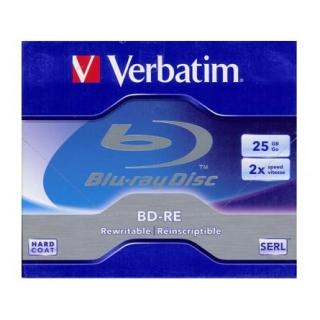 Verbatim BD-RE újraírható Blu-ray lemez 25GB normál tok