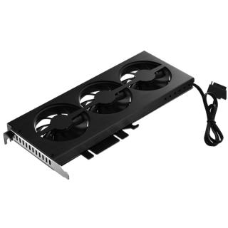 Videókártya kiegészítő Jonsbo VF-1 PCI VGA hűtő 3x 8cm RGB