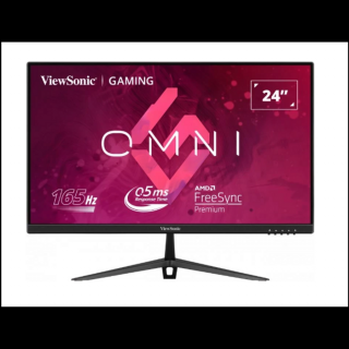 ViewSonic Gamer Monitor 24" - VX2428 (IPS, 16:9, 1920x1080, 165Hz, 0,5ms, 250cd / m2, 2xHDMI, DP, VESA, SPK)