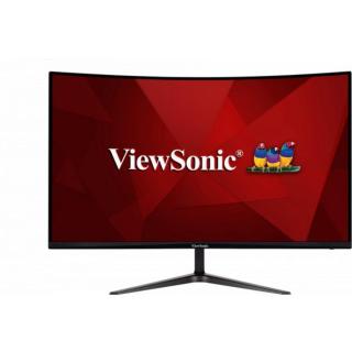 ViewSonic Monitor 31,5" - VX3218-PC-mhd (VA, 16:9, 1920x1080, 165Hz, 1ms, 300cd / m2, 2xHDMI, DP, VESA, SPK, ívelt)