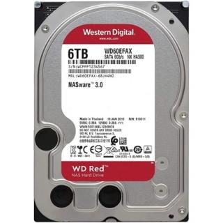 Western Digital Red 6TB 5400rpm 256MB SATA3 3,5" HDD