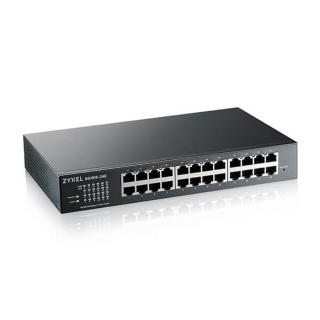 Zyxel GS1915-24E, 24-port GbE Smart hybrid mode Switch, standalone or NebulaFlex