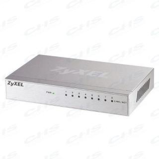 ZYXEL Switch 8x1000Mbps, Fémházas Asztali, GS-108BV3-EU0101F