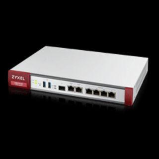 Zyxel USG Flex Firewall 10/100/1000, 2*WAN, 4*LAN/DMZ ports, 1*SFP, 2*USB with 1