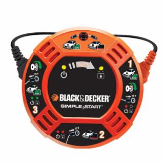 Indító kábel szivargyújtóba dugható 5m BLACK+DECKER