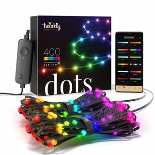 Karácsonyi okos dekorfény, 400db LED, RGB szín, 10m, programozható, Twinkly