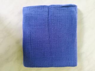 Textil (tetra) pelenka színes - königsblau