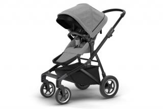 Thule Sleek Grey Melange on Black babakocsi